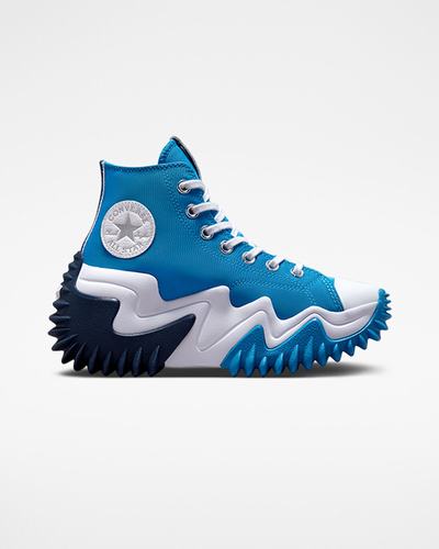 Converse Run Star Motion CX Erkek Spor Ayakkabı Mavi/Lacivert/Beyaz | TR806392